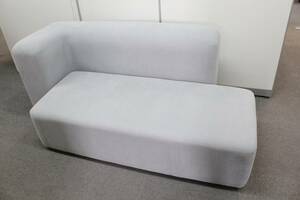 [mote Leroux m выставленный товар ]IDEE SALON салон диван 2 правый arm светло-серый серия диван стул для лобби ширина 1575mm обычная цена 28 десять тысяч ~