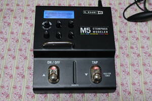 LINE6 M5 Stompbox Modeler 動作可　若干難あり　中古品