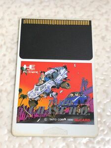 PCエンジン Huカード TAITO CHASE H.Q. 中古品