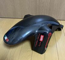 apriliaアプリリアRS250 後期型　カーボンフロントフェンダー_画像1