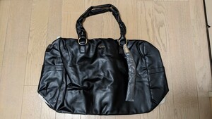 * unused *EMODA Boston bag black black emo da bag *