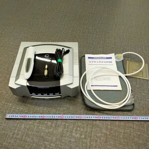 す1194 電気治療器 リブマックス12700 ジャンク 部品取り 交流高圧電界 電位治療装置 取扱説明書 電床マット イオンセンサー 電位治療