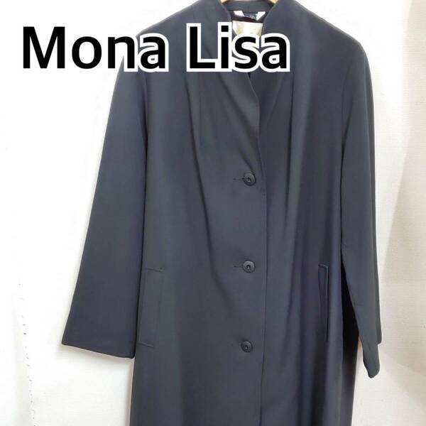 Mona Lisa Niccolini モナリザ ジャケット コート ロングコート ブラック系 ユニセックス カナダ製【CT149】