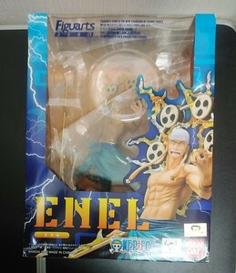 バンダイ　フィギュアーツZERO ワンピース エネル 　未開封品　箱傷み有　窓がはがれている箇所有