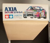 タミヤ プラモデル　1/24 アクシア・スカイライン GT-R Gr.A　未組立品　箱傷み汚れ有り_画像3