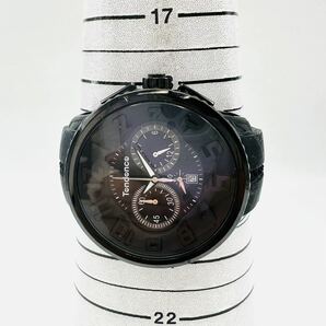 222 Tendence テンデンス GULLIVER ガリバー メンズ腕時計 腕時計 時計 クオーツ クォーツ REF.02036010AA 10ATM 黒 ブラック NKの画像6