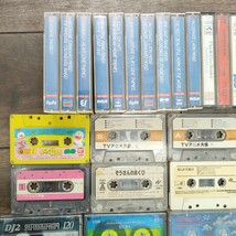 カセットテープ まとめ売り 80点以上 アニメ 音楽 ハイポジ ノーマル SONY AXIA maxell TDK テープ 使用済み有 まとめて 大量 SC_画像2