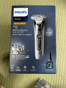 Shaver 9000 series мокрый & dry электрический бритва S9697/50 ( темный хром )