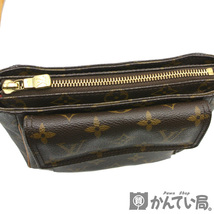 19244 LOUIS VUITTON【ルイ・ヴィトン】M51165 ヴィバシテPM モノグラム ショルダーバッグ 斜め掛け ブラウン レディース【中古】USED-AB_画像5