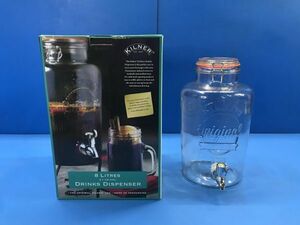 【 キルナー / KILNER 】DRINKS DISPENSER ドリンクディスペンサー 8L キッチン 100