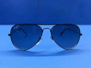 6【 RayBan / レイバン 】偏光サングラス メガネ 眼鏡 めがね AVIATOR LARGE METAL アビエーター【 58ロ14 / RB3025 】60