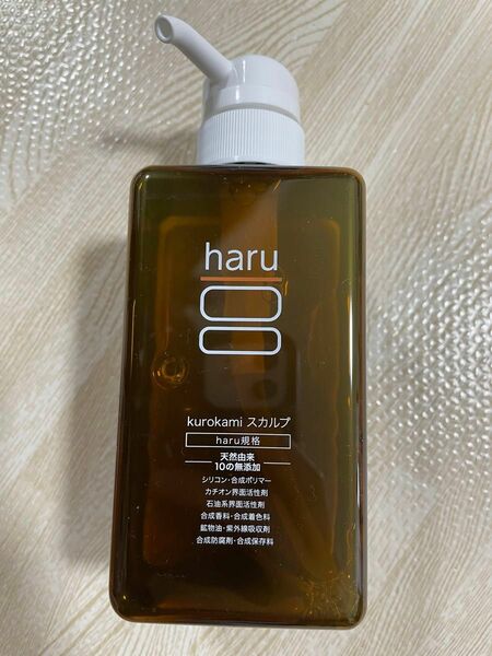 【新品】haru kurokami スカルプシャンプー 400ml