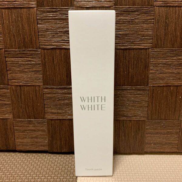 WHITHWHITE フィスホワイト 歯磨き粉 ホワイトニング　新品