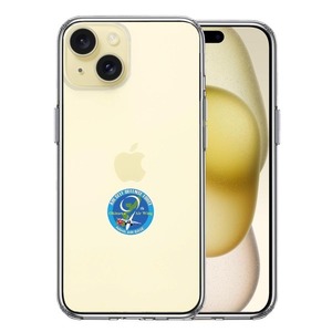 iPhone15 ケース クリア 第9航空団 記念 エンブレム スマホケース 側面ソフト 背面ハード ハイブリッド