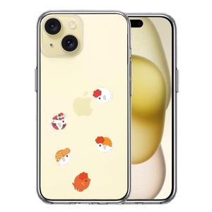 iPhone15Plus ケース クリア 金魚 らんちゅう スマホケース 側面ソフト 背面ハード ハイブリッド