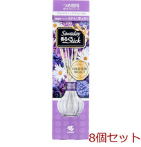 サワデー香るスティック 詰替用 アロマティックフローラル ７０ｍＬ 8個セット_画像1