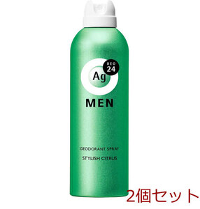 e-ji-teo24 men men's deodorant spray N stylish citrus. fragrance LL 180g 2 piece set 