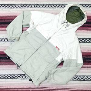 Небольшой размер ◎ [Бертон] Бартон Сноуборд Snowboard лыжная куртка Outdoor Белый серо -серого белого пепельного мужчины размер XS/Y5394J
