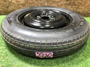 三菱純正 16inch 4j × GOODYEAR 155/90D16 PCD114.3 5穴 ミツビシ ＲＶＲ スペア テンパー 応急用タイヤ