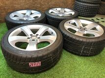 メルセデスベンツ純正 18inch 8.5j+18 8.5j+28 × 245/40R18 PCD112 5穴 Mercedes-Benz CLS W219_画像1