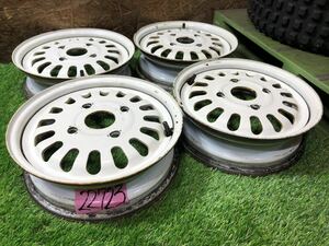 鉄チンホイール 12inch 3.5j+40 PCD114.3 4穴　テツ スチールホイール