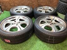 WORK EUROLINE 17inch 7j+42 × 215/40R17 PCD100 4穴　ワーク ユーロライン_画像2