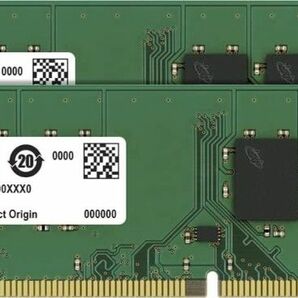 Crucial DDR4 2400MHz 32GB[16GB×2] EZDIY-FAB 12V RGB LED ヒートシンク付き