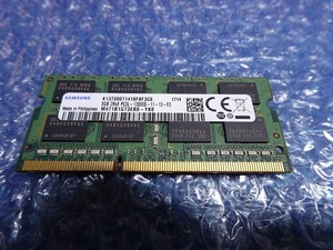 【中古】 Samsung 8GB (1 x 8GB) 204-pin SODIMM, DDR3 PC3L-12800, 1600MHz (M471B1G73EB0-YK0) 