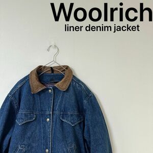 激レア美品！！【Woolrich ウールリッチ 】デニムジャケット　Gジャン