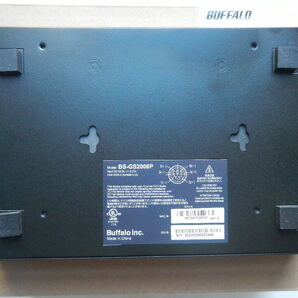 バッファロー Giga PoE スマートスイッチ BS-GS2008P 美品！の画像7