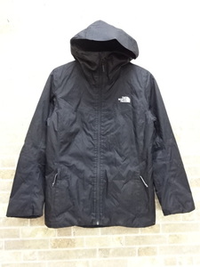 ●0302K THE NORTH FACE ノースフェイス　Quest Ins ジャケット アウトドアコート　ブラック　Sサイズ