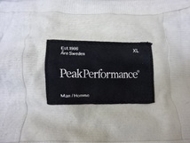 ●0303K peak performance ピークパフォーマンス　CASCADE　ジャケット　XLサイズ_画像3