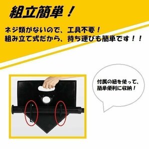 ティーバッティングスタンド 野球 ソフト 簡単組立 打撃 練習 用品 バッティング ティー 上達 素振り ヘッドスピード アップの画像4