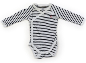 プチバトー PETIT BATEAU ロンパース 60サイズ 男の子 子供服 ベビー服 キッズ