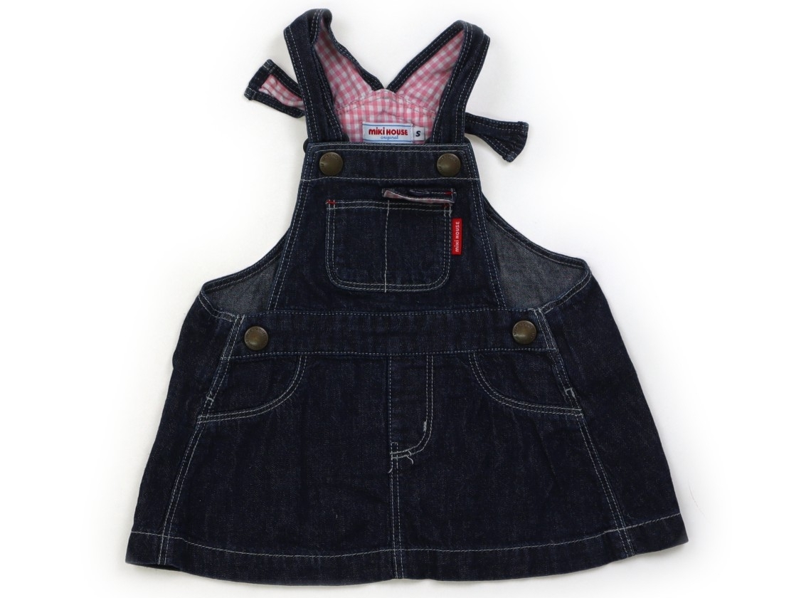 ミキハウス miki HOUSE ジャンパースカート 70サイズ 女の子 子供服