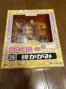 外箱潰れ　ねんどろいど　２８d　柊かがみ　埼玉新聞65周年記念ver. 外箱ベッコベコですが未開封。