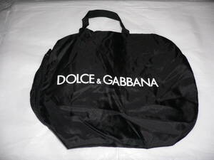 ★dolce&gabbana稀少ブラック黒色×白ロゴミニバッグ!!トレンドのロゴマニア!!オシャレ度ＵＰのマストアイテム!★