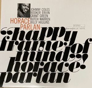 BlueNote Horace Parlan / Happy Frame Of Mind '91年国内盤　東芝最後の復刻シリーズ