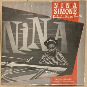 12インチ　Nina Simone - My Baby Just Cares For Me '85年UK盤
