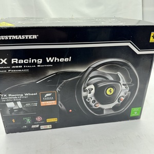 THRUSTMASTER TX Ferrari 458 Italia Edition レーシングホイール 中古 電源動作確認済み