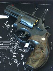 MGC製S&W M586ラウンドバット3inch/ディティクティブカスタム リアルシリンダー仕様/新日本模型TAITO台東商事コクサイマルシンタナカ 