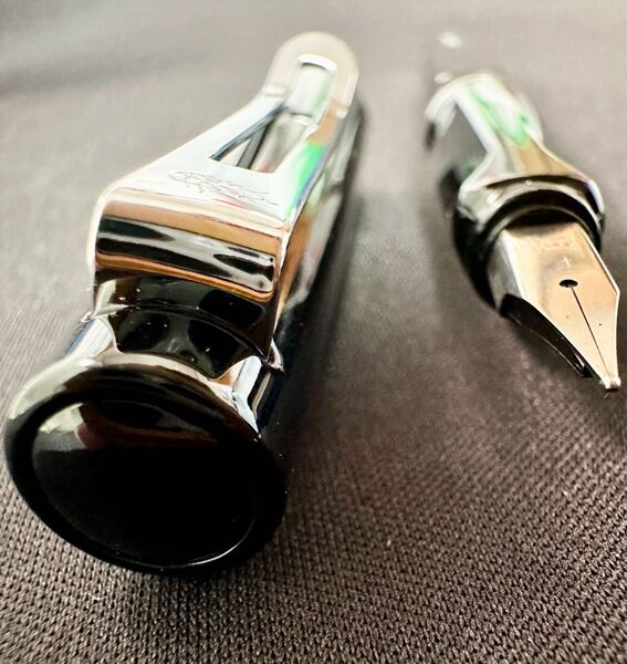 Jinhao 金剛 599シリーズ ロイヤルブラック万年筆　F