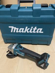 美品 マキタ makita 18V充電式ディスクグラインダ GA404DN GA404DZN本体＋ケースセットオマケ付