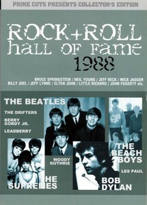 [1DVD] VA ROCK + ROLL HALL OF FAME 1988 / BEATLES / DRIFTERS / WOODY GUTHRIE / SUPREMES 他 プレス