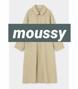 【半額以下】moussy BAL COLLAR SPRING コート　スプリングコート　01 ステンカラーコート マウジー