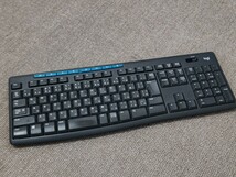 ロジクール ワイヤレスキーボード　K275　無線　USB接続　中古品　Logicool_画像1