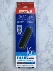 バッファロー RUF3-YUF16GA-BK USB3.1(Gen)／USB3.0対応USBメモリー 16GB ブラックモデル　他にも色々出品しています