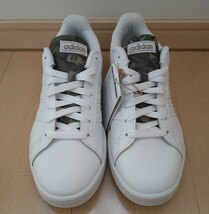 adidas H04549 GRAND COURT M 26.0cm アディダス グランドコート スニーカー テニス シューズ ホワイト/ホワイト 白_画像2