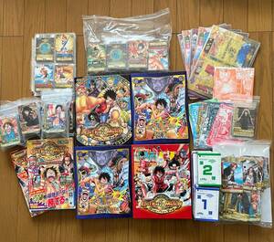 【コレクター必見】 ONE PIECEカードゲーム ワンピーベリーマッチ＆ベリーマッチW GR SR CP コンプ 激レアプロモ多数 2,000枚超え