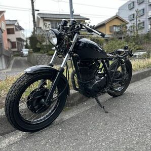 ヤマハ SR400 RH01J 平成10年 実働 カスタム途中 FCRキャブ ピンゲル 件）ボバー ドラッカー アメリカン カスタム の画像1